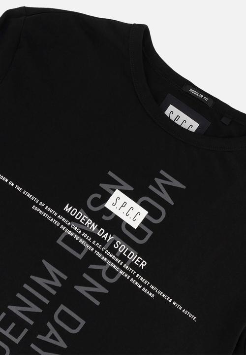 S.P.C.C - Corbett tee - black
