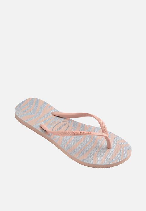 Havaianas - Slim animals glitter - ballet rose