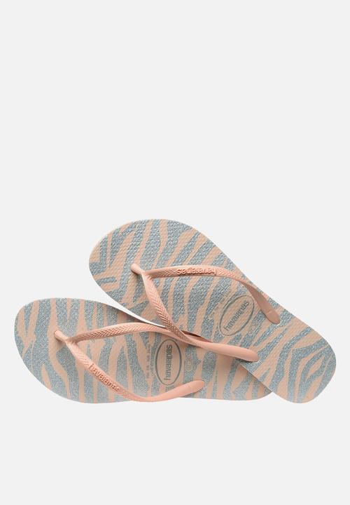 Havaianas - Slim animals glitter - ballet rose