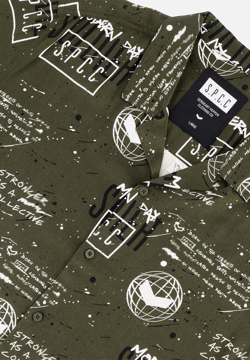 S.P.C.C - Kepler shirt - dark moss
