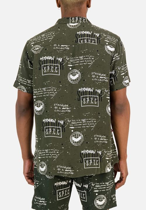 S.P.C.C - Kepler shirt - dark moss