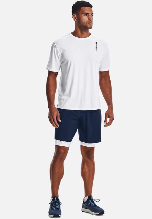 Under Armour - UA woven graphic shorts - navy