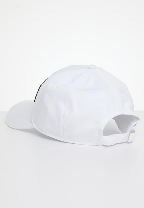 Replay - Logo peak cap - optical white / black