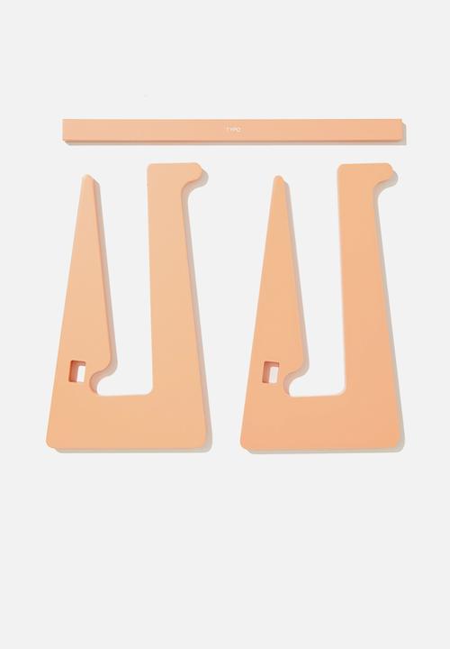 Typo - Collapsible laptop stand - apricot crush