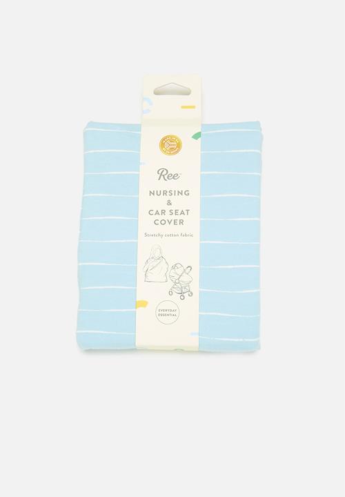 Ree Collective - Nursing & travel cover - ocean blue