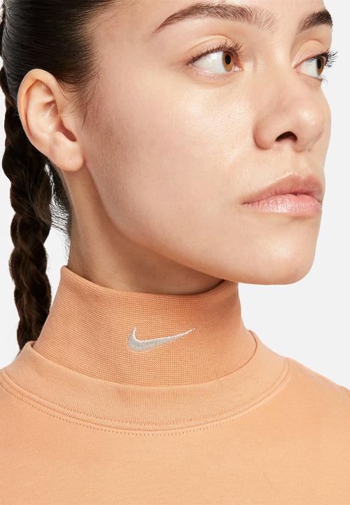 Nike - W nsw collection crop tank - amber brown 