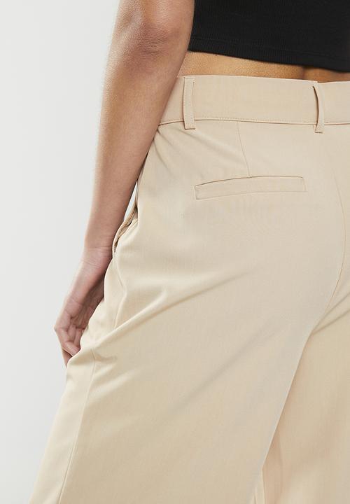 Cotton On - Jamie suiting pant - stone