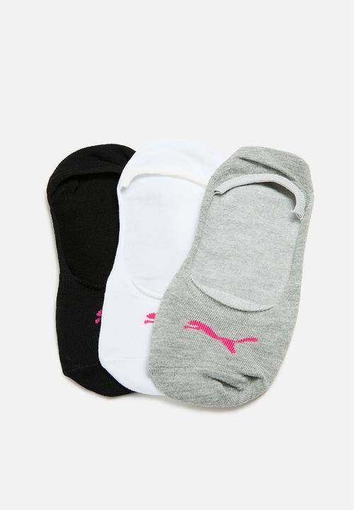 PUMA - 3 Pack invisible socks - multi