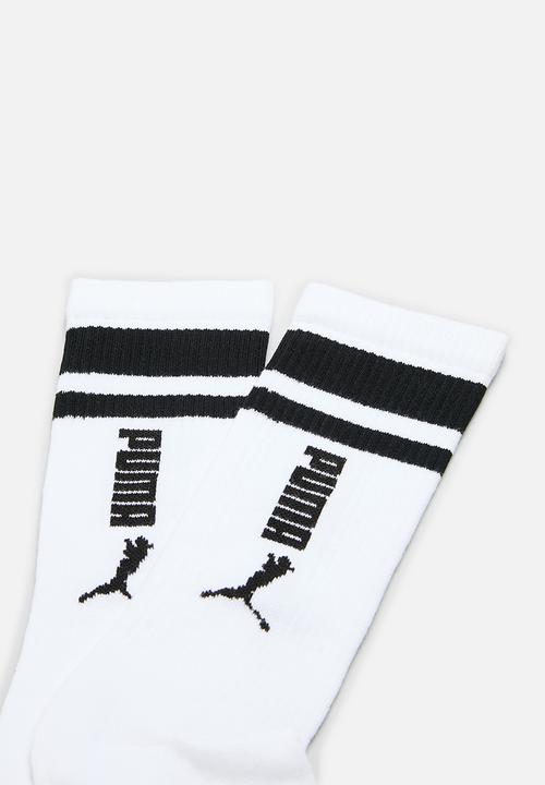 PUMA - Mens brand sock single - white
