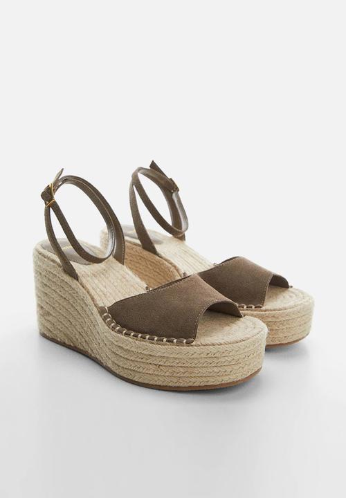 MANGO - Alex espadrille sandal - light beige