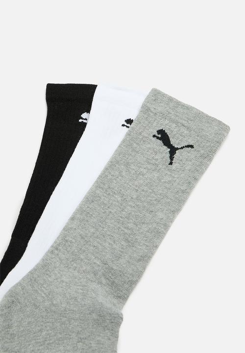 PUMA - Mens 3 pack tennis sock - multi