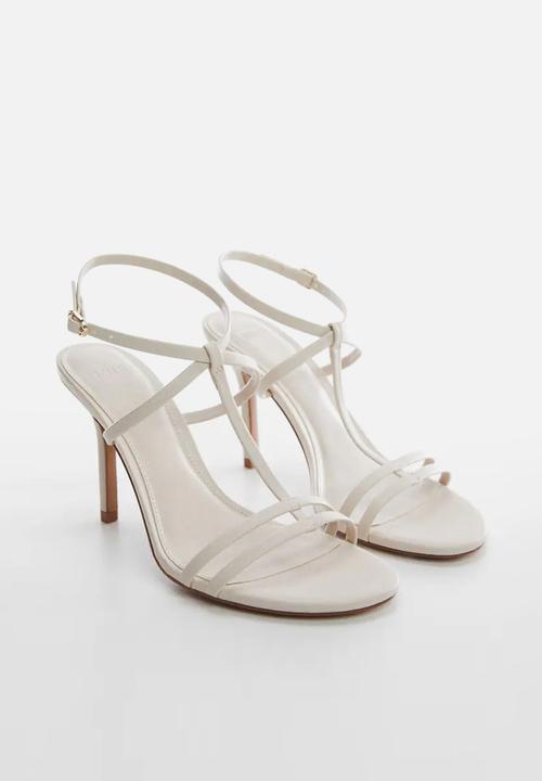 MANGO - Lucia t-bar sandal - light beige