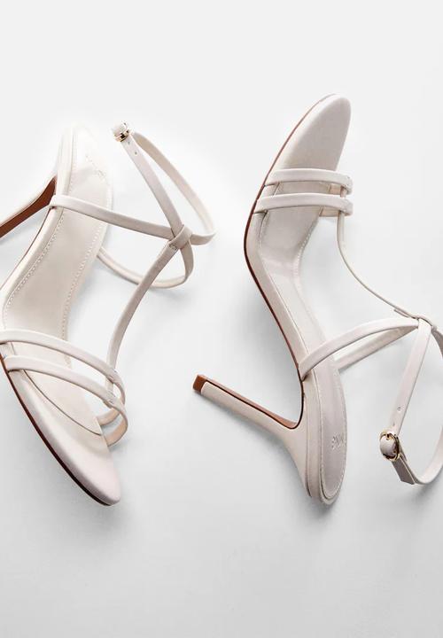 MANGO - Lucia t-bar sandal - light beige