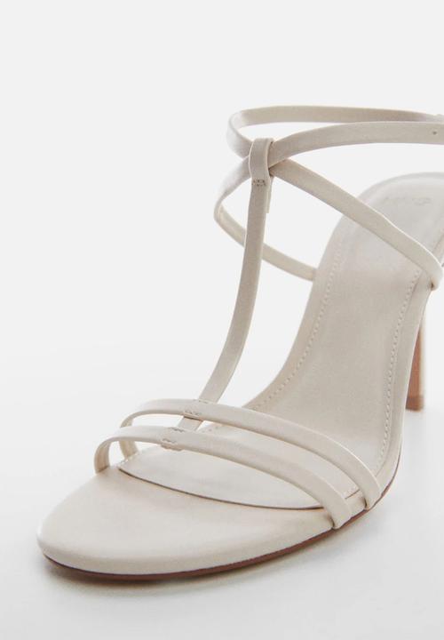 MANGO - Lucia t-bar sandal - light beige