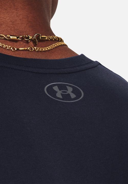 Under Armour - UA elevated core pocket tee - midnight navy 