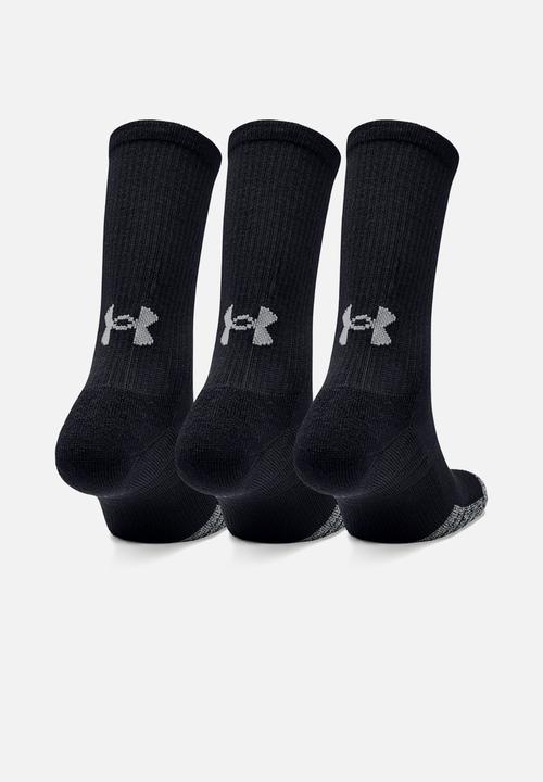 Under Armour - Heatgear crew 3 pack - black 