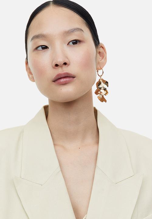 H&M - Double-breasted blazer - light green