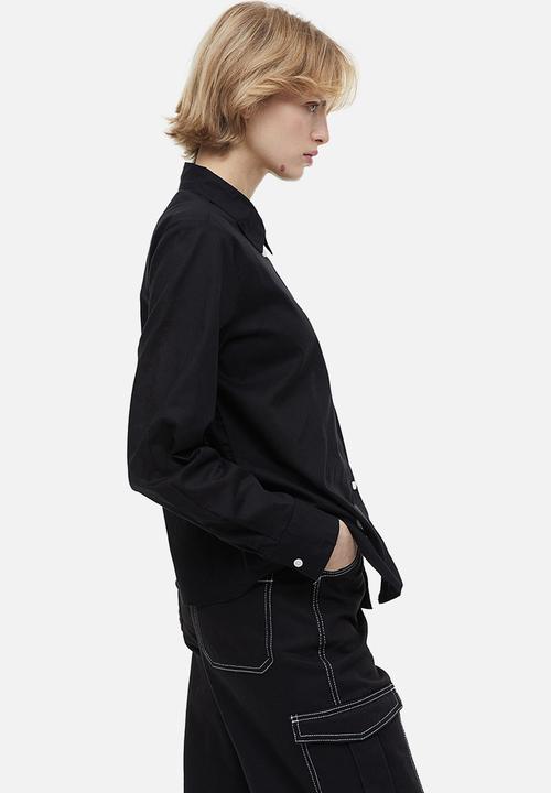 H&M - Cotton shirt - black