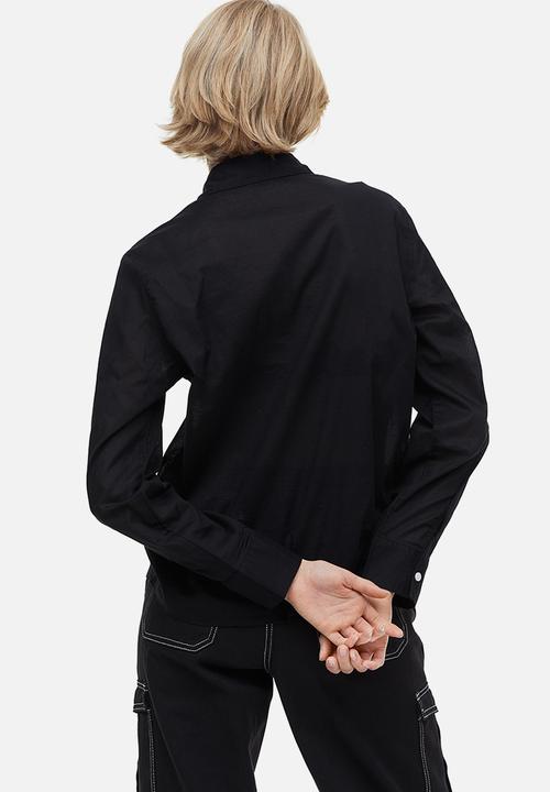 H&M - Cotton shirt - black