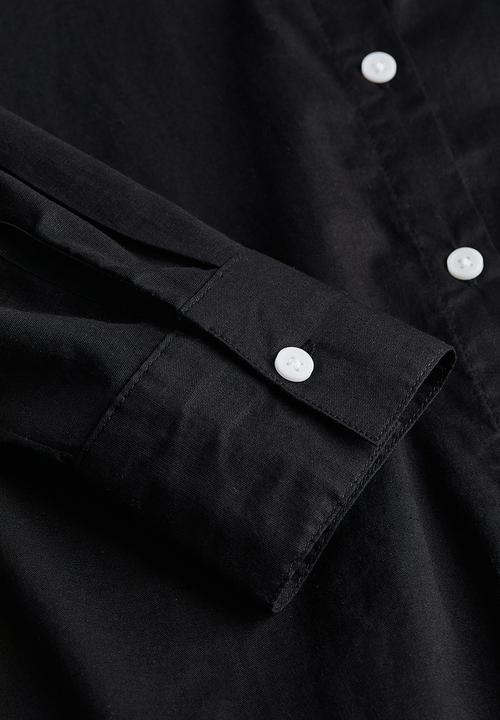 H&M - Cotton shirt - black