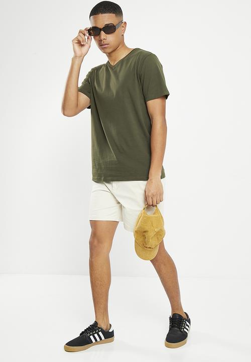 Cotton On - Organic v-neck T-shirt 3 pack - multi