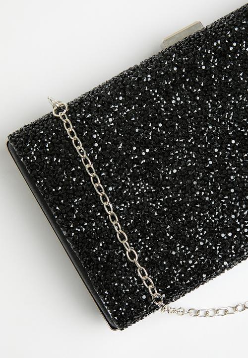 MILLA - Ellie clutch bag - black