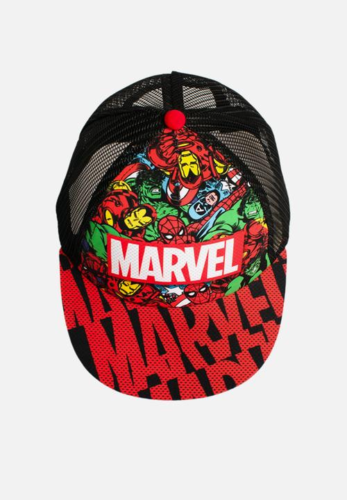Character Group - Marvel trucker cap - red