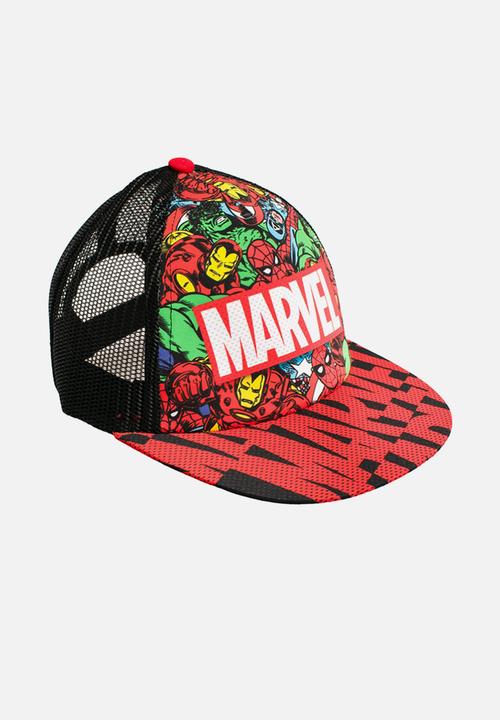 Character Group - Marvel trucker cap - red
