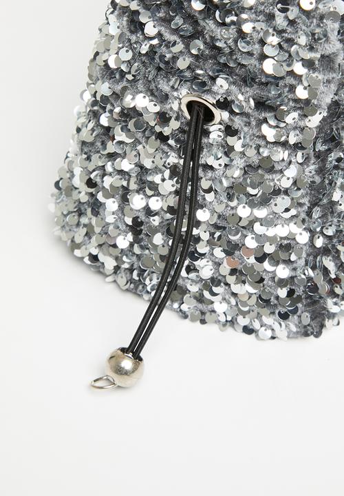 MILLA - Poppy top handle bag - silver