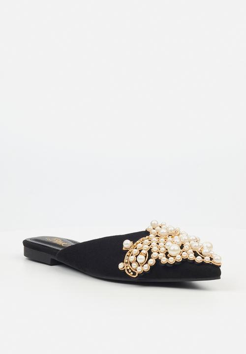 Miss Black - Clam 1 mule - black
