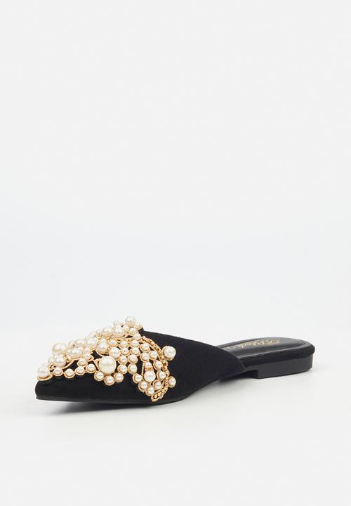 Miss Black - Clam 1 mule - black