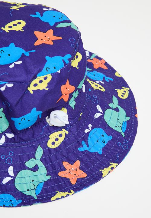 Pop Candy - Bucket hat  - blue multi