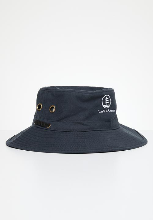 Lark & Crosse - Safari bucket hat - navy