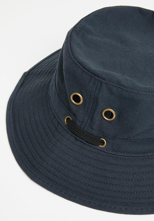 Lark & Crosse - Safari bucket hat - navy
