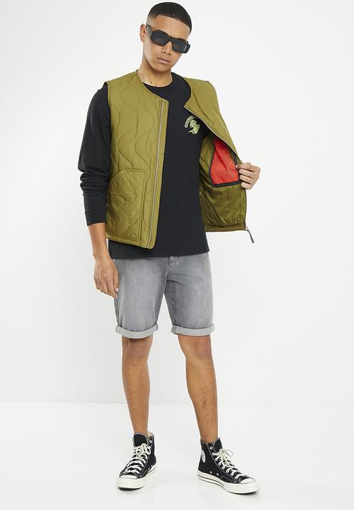 Converse - Padded vest - olive 