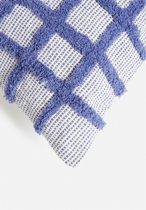 Sixth Floor - Isha cushion cover - blue