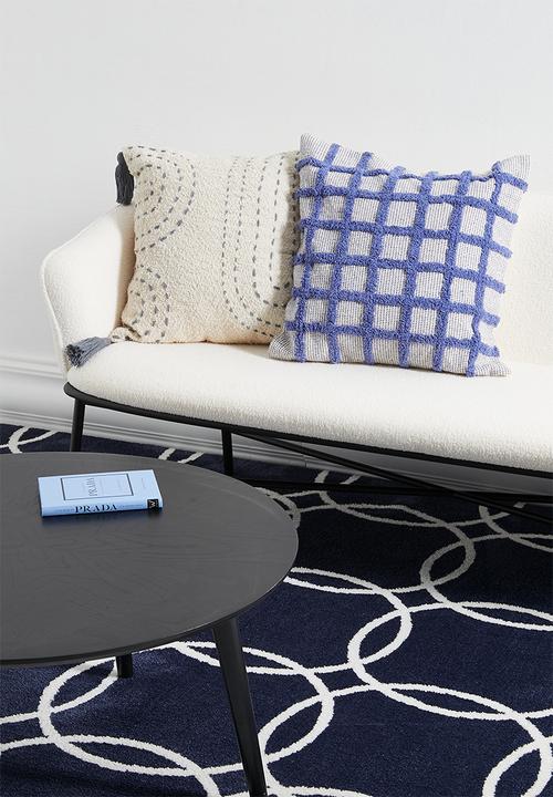 Sixth Floor - Isha cushion cover - blue