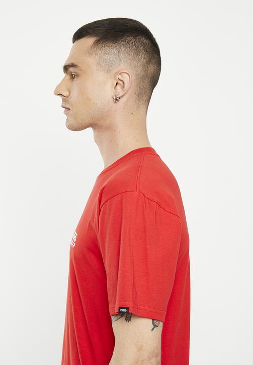 Vans - Left chest logo ii short sleeve - true red