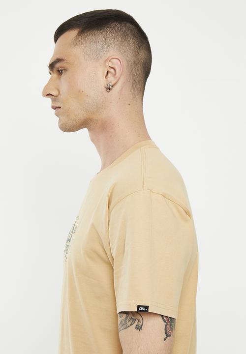 Vans - Snaked center logo short sleeve tee - taupe