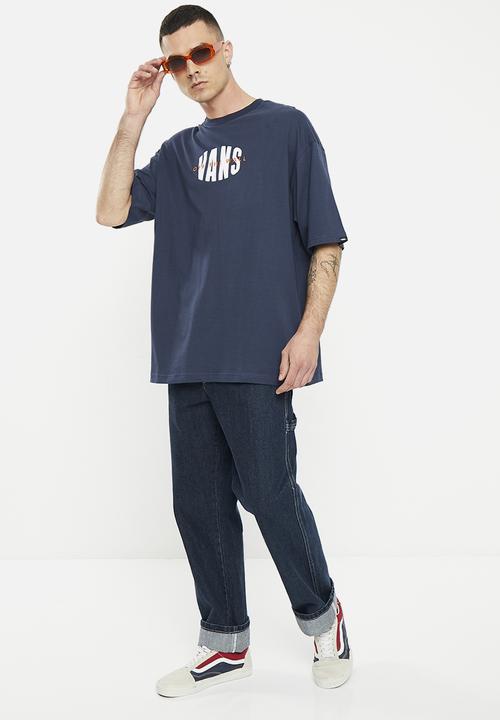 Vans - Center chest logo short sleeve tee - dress blues