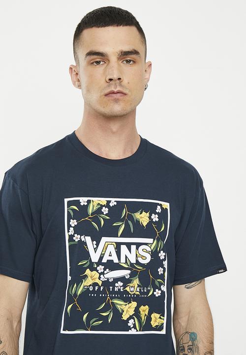 Vans - Mn classic print box - navy & gold fusion