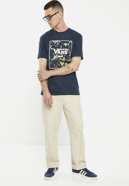 Vans - Mn classic print box - navy & gold fusion