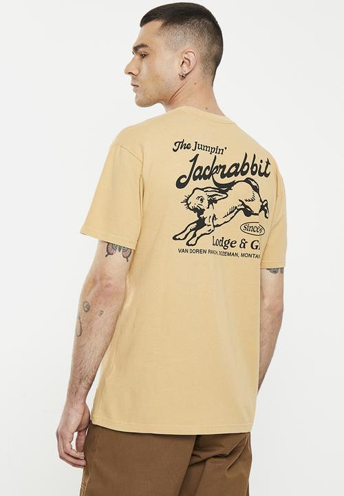 Vans - Jackrabbits grills overdye short sleeve tee taos - taupe