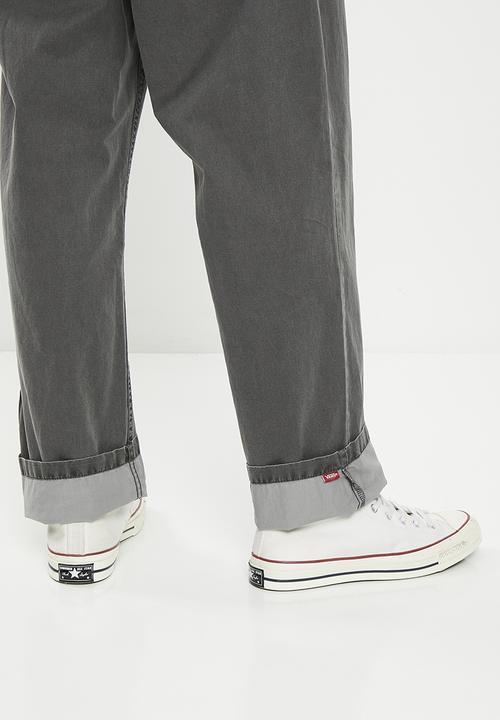 Vans - Range loose tapered salt wash pant - asphalt