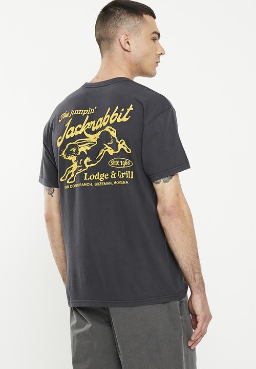 Vans - Jackrabbits grills overdye short sleeve tee - black