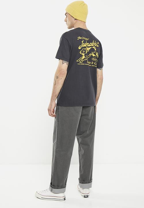 Vans - Jackrabbits grills overdye short sleeve tee - black