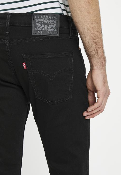 Levi’s® - 511™ Slim za native cali za - black