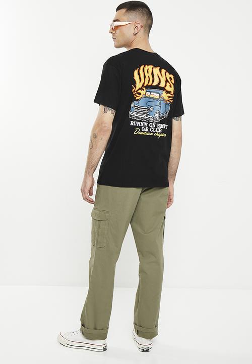 Vans - Running on empty short sleeve tee - black