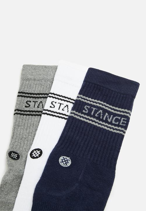 Stance Socks - Basic 3 pack crew - navy