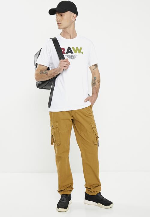 G-STAR - Multi colored RAW. r t - white